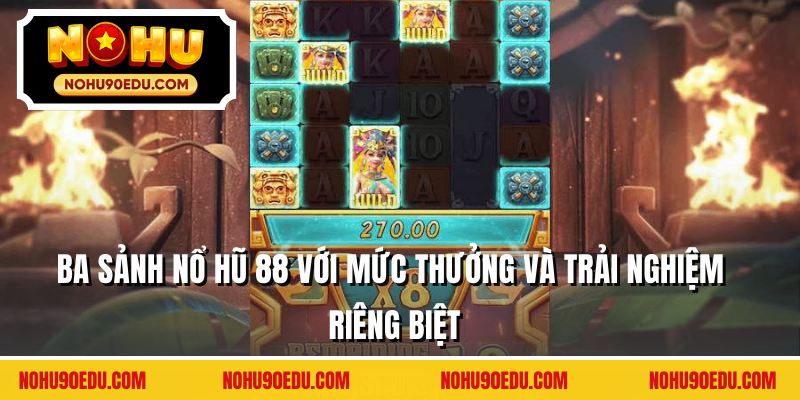 Nổ Hũ 88 - Hơn 500 Slot Game Cực Hot, Tỷ Lệ Thưởng Lớn - BETQUBE89.SBS